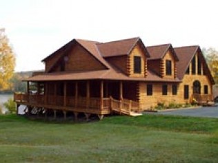 Corn Cob Blasting - Log Home & Cabin ContractorLog Home & Cabin Contractor